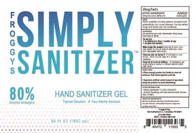 Simply Sanitizer Gel Ii (Simply Gel Rtu 64)